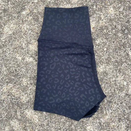 Sexy Solid Color Women Fitness Sport Short High Waist Athletic Yoga Short Leg Cycling Comprehensive Training Jogging Squat Proof