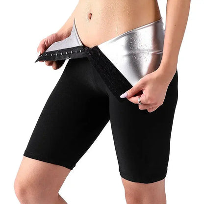 High Waist Sauna Shaper Pants for Sweat Slimming Confidence