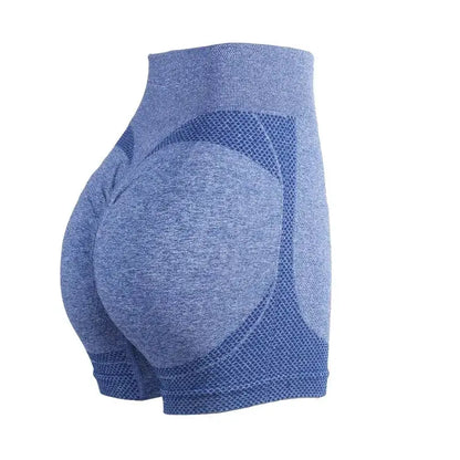 High Waist Women's Yoga Shorts Seamless Fitness Shorts