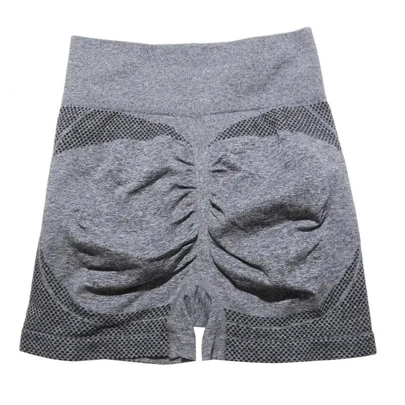 High Waist Women's Yoga Shorts Seamless Fitness Shorts