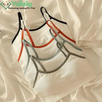 Lum Lum Yoga Bra With Shockproof Back Design And Support