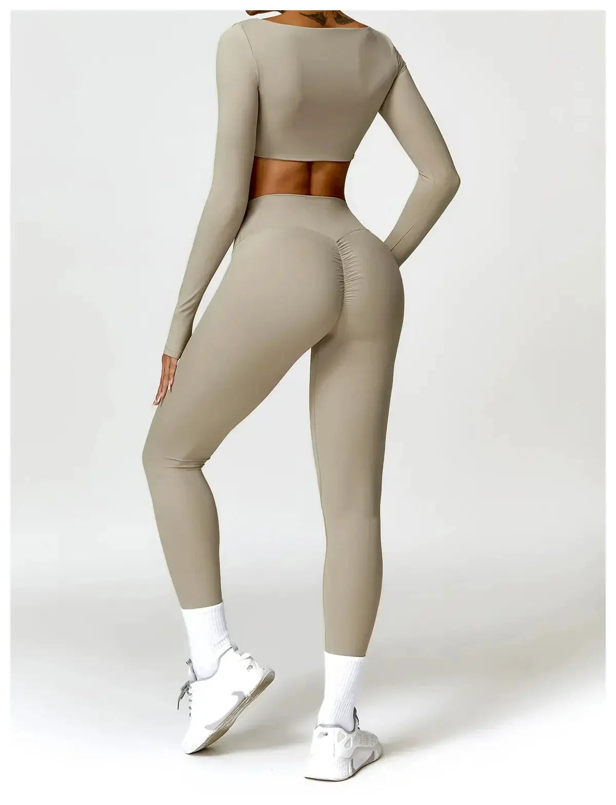 Women Yoga Sports Set Quick Dry 2 Piece Gym Outfit