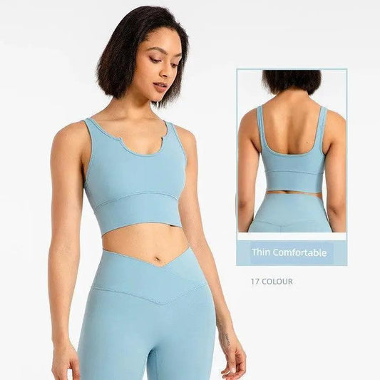Seamless Sports Vest For Ultimate Comfort Nude Feel Design