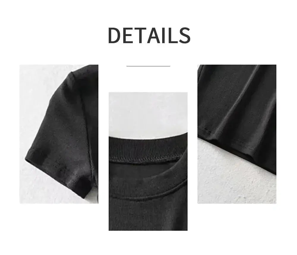 Women's Casual Short Sleeve Crop Top Slim Fit Tee Workout