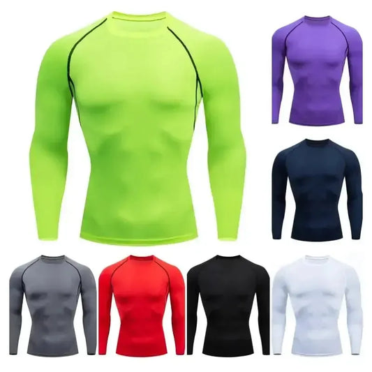 Men's High Performance Compression MMA Fitness T Shirt