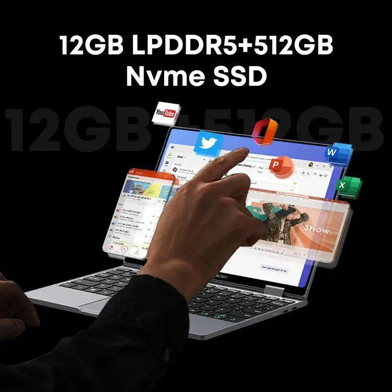 MiniBook X 2 In 1 Laptop Tablet 10 51 Inch Intel N100