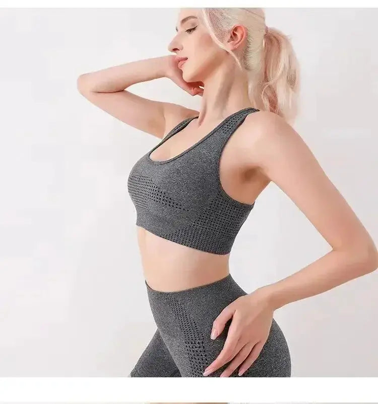 Elevate Your Workout Women's High Waist Tank Shorts Set