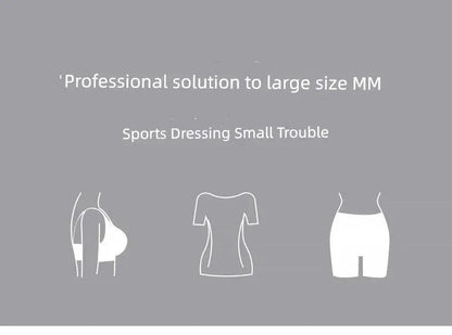 Plus Size High Waist Hip Lift Yoga Running Pants For Women