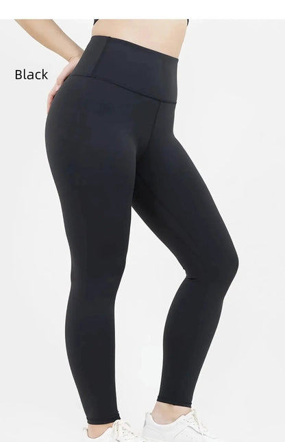 Plus Size High Waist Hip Lift Yoga Running Pants For Women