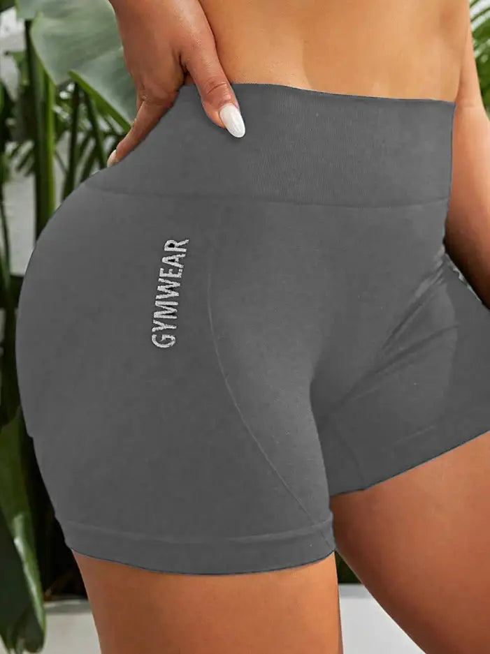 Women High Waist Workout Shorts Yoga Short Pant