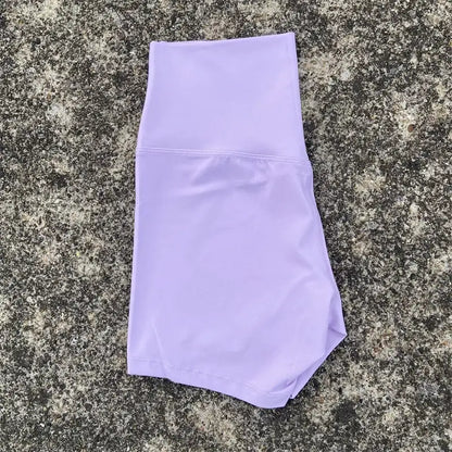 Women Fitness Sport Short High Waist Gym Leisure Yoga Short Legging Soft Tight Athletic Squatting Proof Comprehensive Training