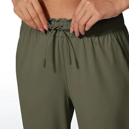 CRZ YOGA 4-Way Stretch Ankle Pants High Waisted Women