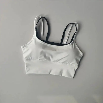 Sports Underwear Bras Top Women's Shockproof Gathering Fitness and Breasts Wearing Yoga Quick-drying Suspender Vests in Summer