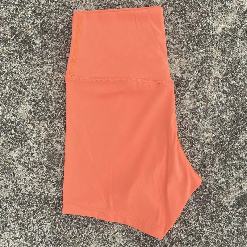Women Fitness Sport Short High Waist Gym Leisure Yoga Short Legging Soft Tight Athletic Squatting Proof Comprehensive Training
