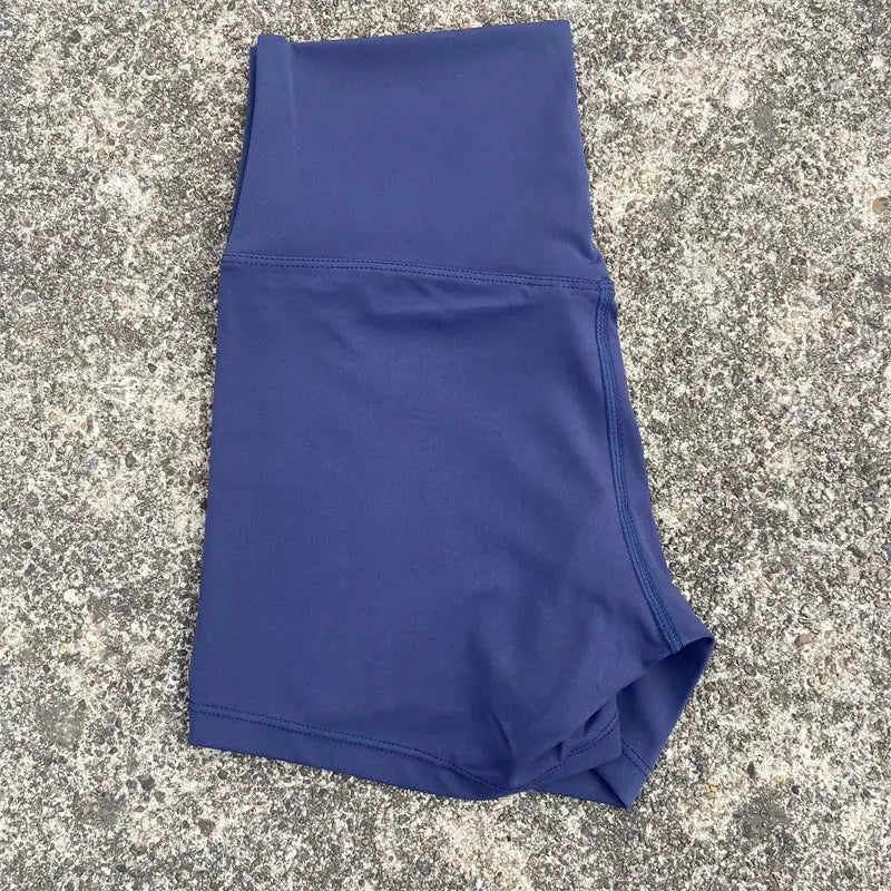 Women Fitness Sport Short High Waist Gym Leisure Yoga Short Legging Soft Tight Athletic Squatting Proof Comprehensive Training