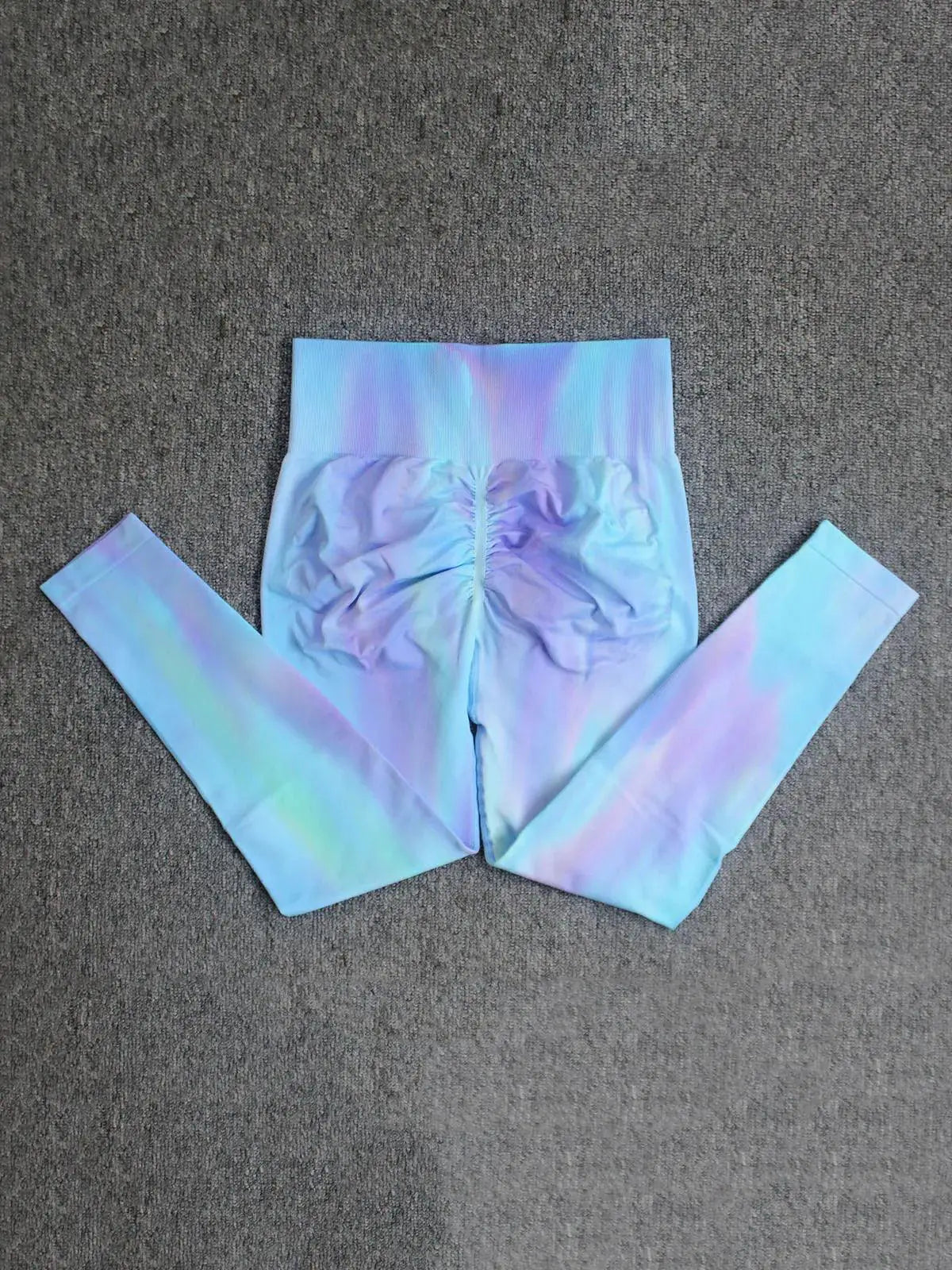 Aurora Gradient Yoga Leggings for Women Workout Comfort