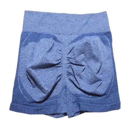 High Waist Women's Yoga Shorts Seamless Fitness Shorts
