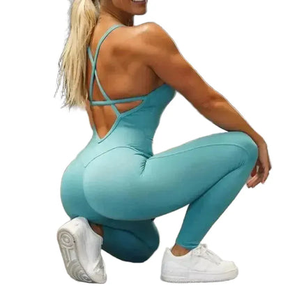 Sexy Backless Yoga Set For Empowered Workouts And Style