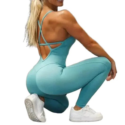 Sexy Backless Yoga Set For Empowered Workouts And Style