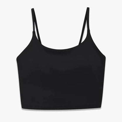 High Stretch Yoga Tank Tops With Suspenders For Women