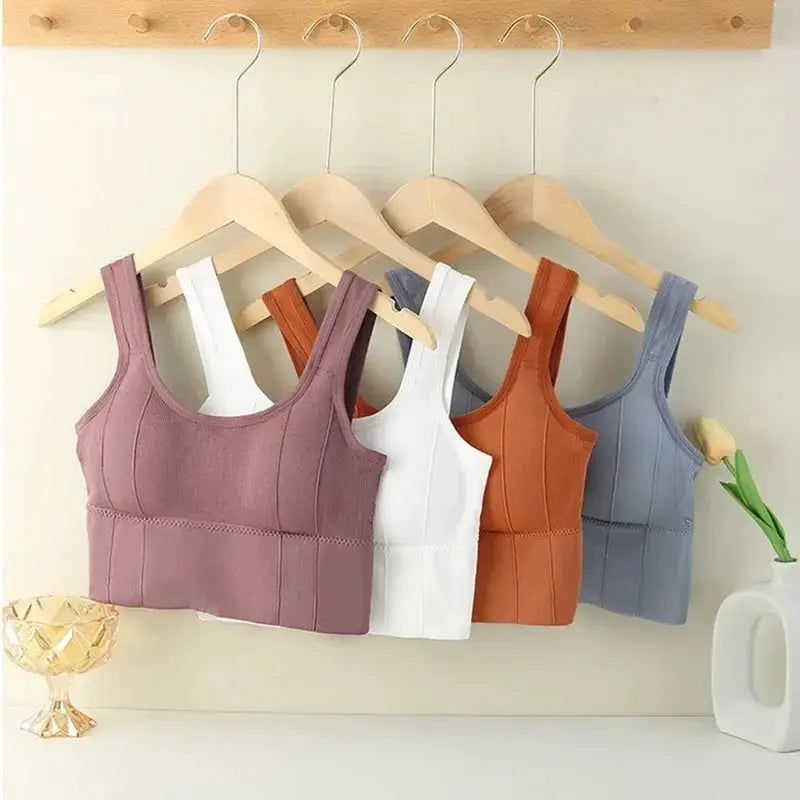 Seamless Shockproof Yoga Bra For Women Breathable Crop Top - OurLum.com