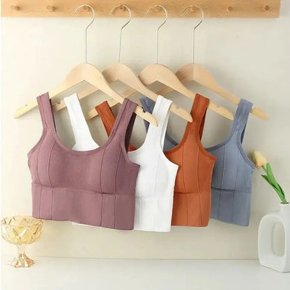 Seamless Shockproof Yoga Bra For Women Breathable Crop Top - OurLum.com