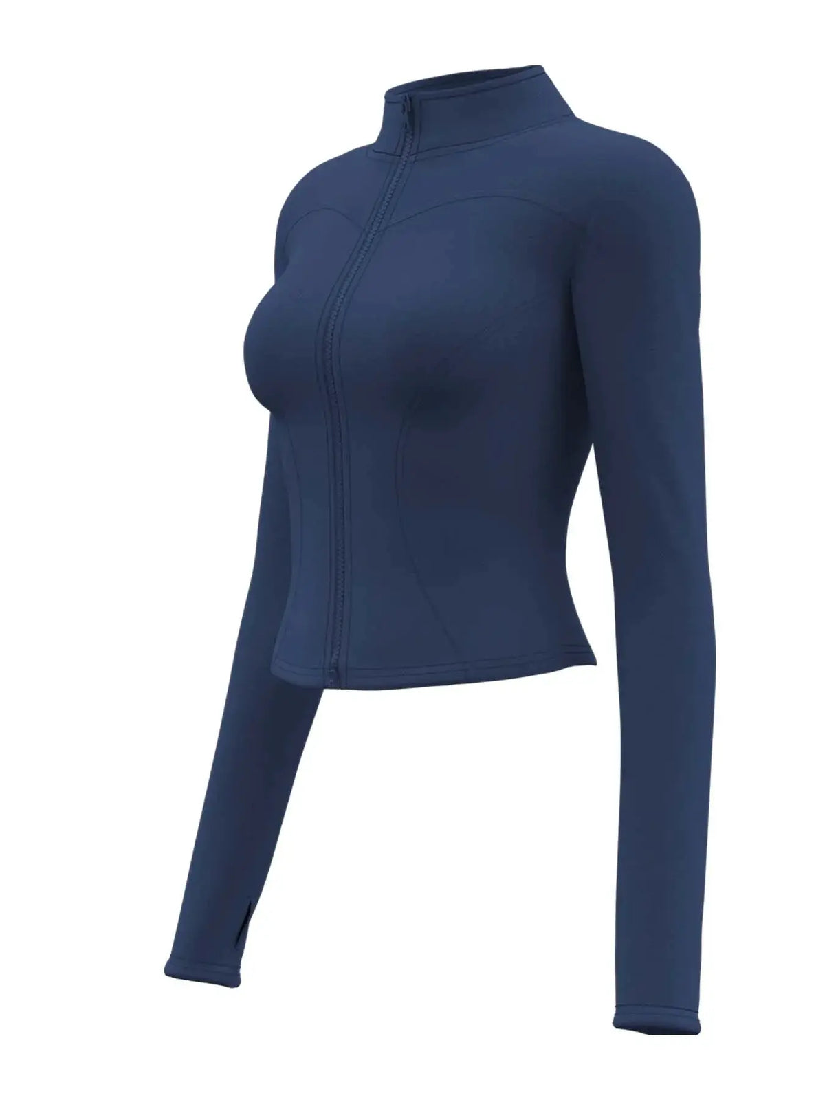 Waist Slimming Training Tops For Women Tight Zipper Shirts