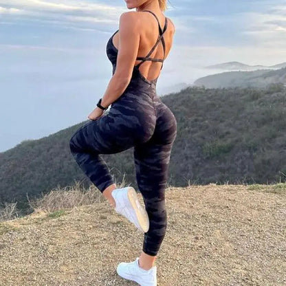 Sexy Backless Yoga Set For Empowered Workouts And Style
