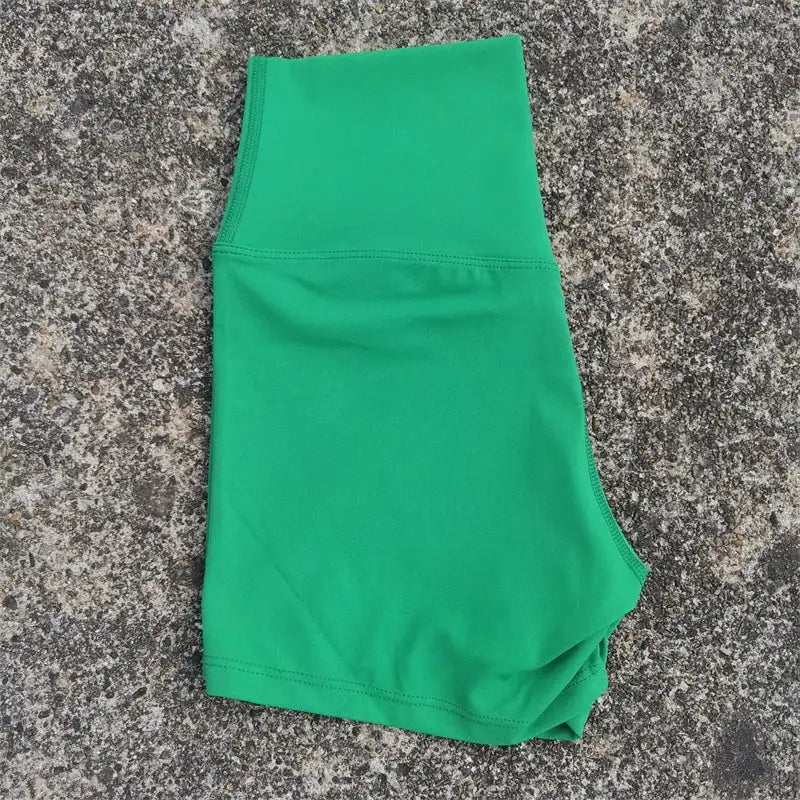 Women Fitness Sport Short High Waist Gym Leisure Yoga Short Legging Soft Tight Athletic Squatting Proof Comprehensive Training