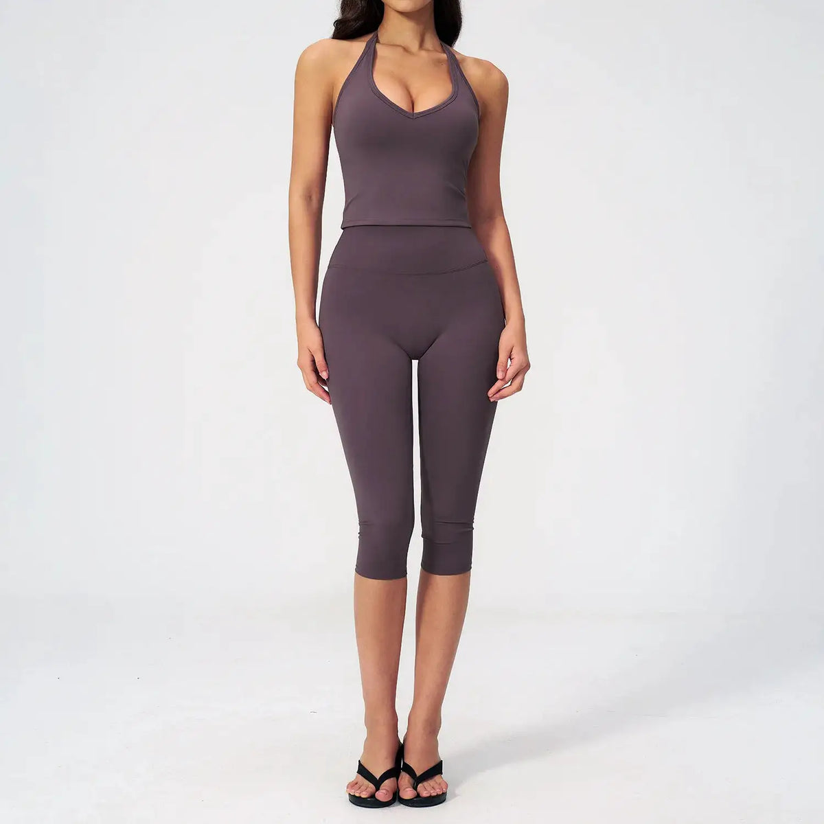 Women's Fitness Set Gym Tracksuit Breathable Sports Bra Flared Trousers Suit Workout Clothing Sportswear Female Athletic Wear