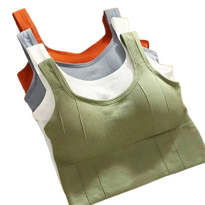 Seamless Shockproof Yoga Bra For Women Breathable Crop Top - OurLum.com