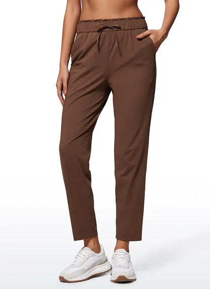 CRZ YOGA 4-Way Stretch Ankle Pants High Waisted Women