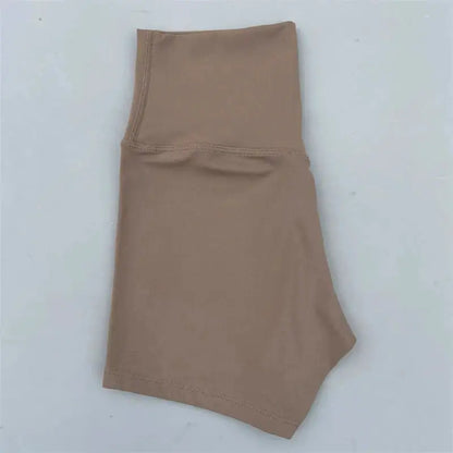 Women Fitness Sport Short High Waist Gym Leisure Yoga Short Legging Soft Tight Athletic Squatting Proof Comprehensive Training