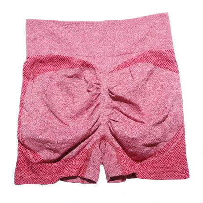High Waist Women's Yoga Shorts Seamless Fitness Shorts