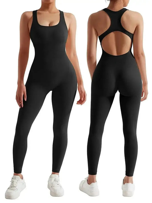 Women's Workout Jumpsuit Stylish Fitness Attire for Women