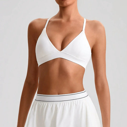 Tight Yoga Bra Women's Camisole Beautiful Back No Steel Ring Sports Bra Quick Drying Running Yoga Clothes Fitness Chest Pads