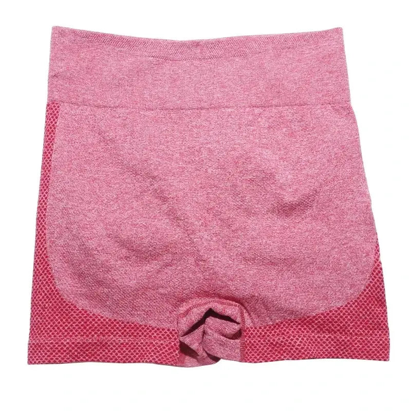 High Waist Women's Yoga Shorts Seamless Fitness Shorts