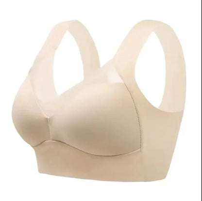 One Piece Non Marking Wide Straps Sports Bra Active Women