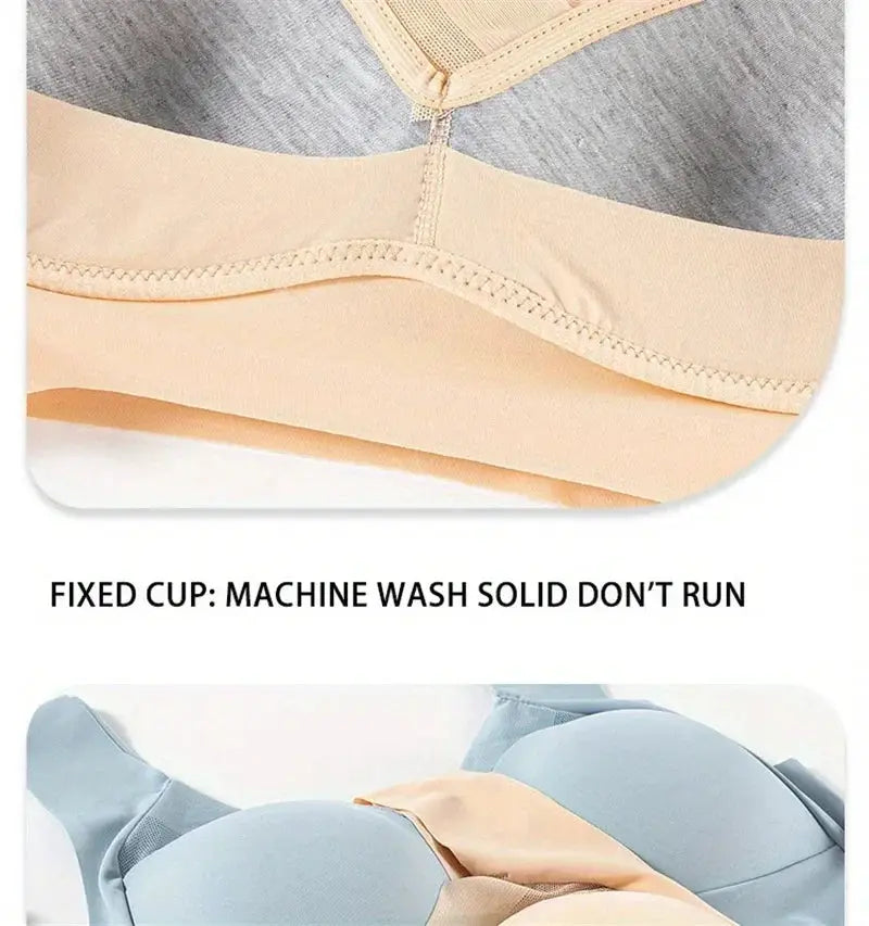 Wireless Seamless Push Up Sports Bra For Women Lingerie - OurLum.com
