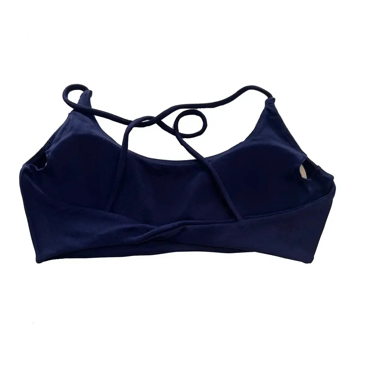Seamless Backless Sports Bra For Women Medium Support Crop