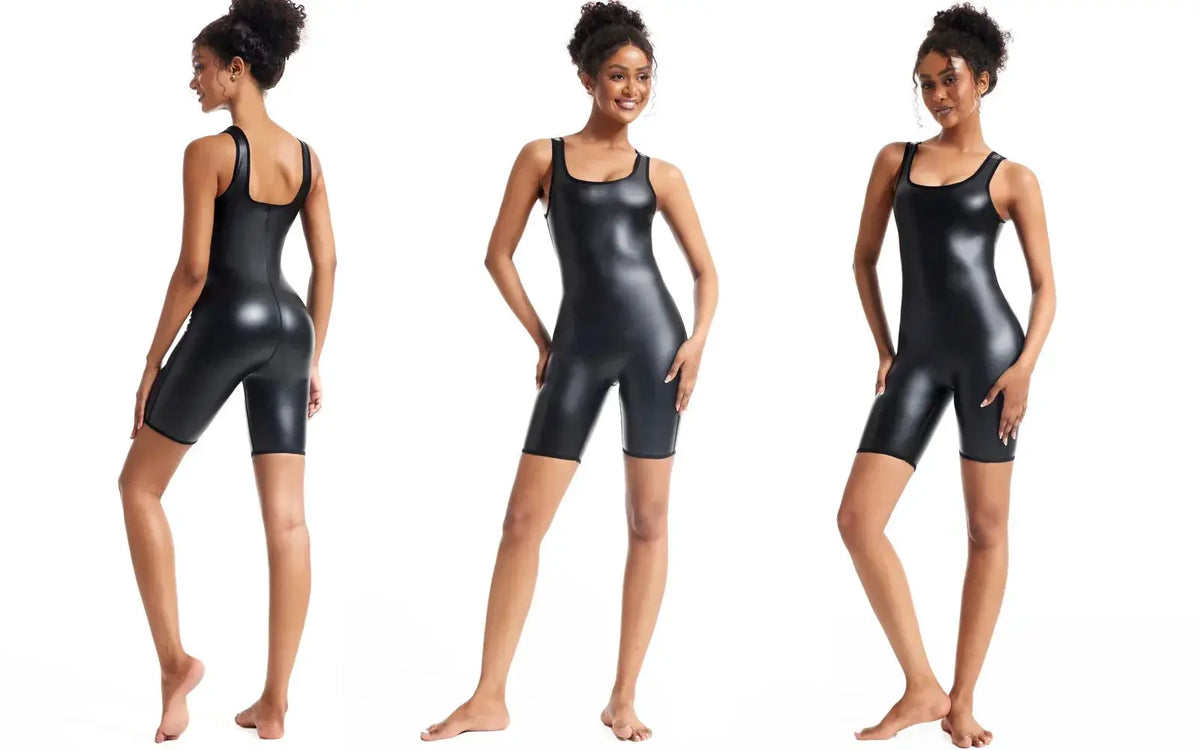 U Neck Sleeveless Body Shaper Bodysuit For Women Shapewear