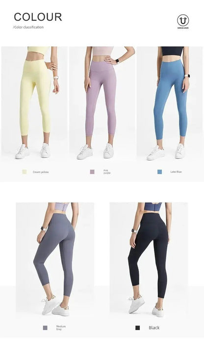 Technology Skinny Running Quick Dry Yoga Pants For Fitness