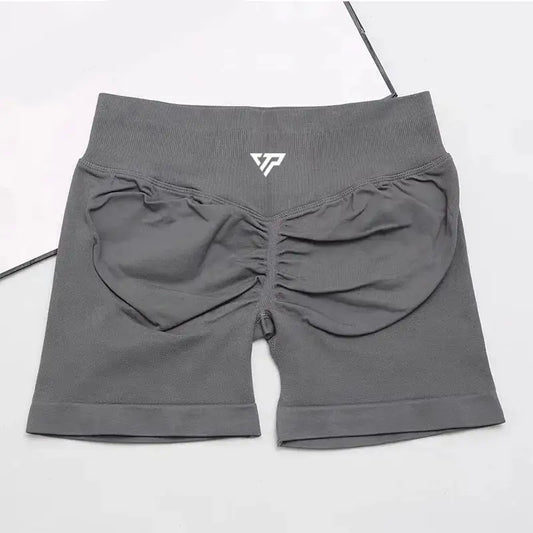 Keep That Pump Yoga Shorts Gym Shorts Recoil Scrunch Shorts Womem Seamless Silicone Printed High Quality Fitness Sport Shorts