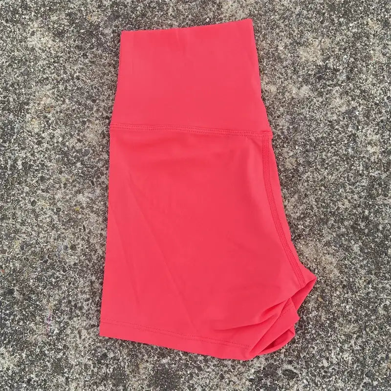Women Fitness Sport Short High Waist Gym Leisure Yoga Short Legging Soft Tight Athletic Squatting Proof Comprehensive Training