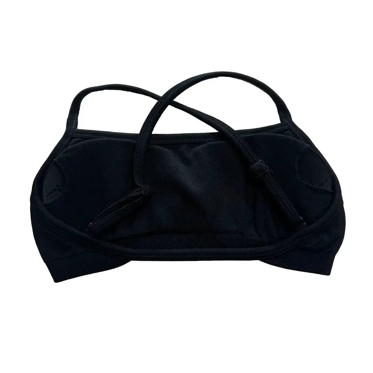 Seamless Backless Sports Bra For Women Medium Support Crop