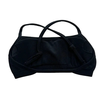 Seamless Backless Sports Bra For Women Medium Support Crop