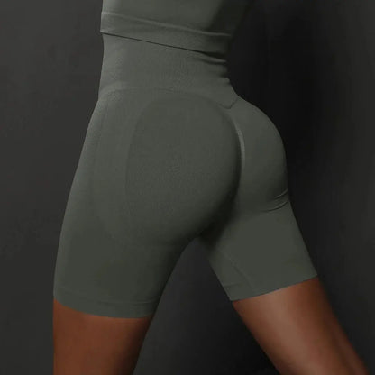 Booty Lift Yoga Shorts High Waist Activewear for Fitness