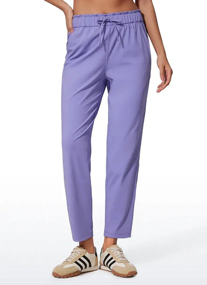 CRZ YOGA 4-Way Stretch Ankle Pants High Waisted Women