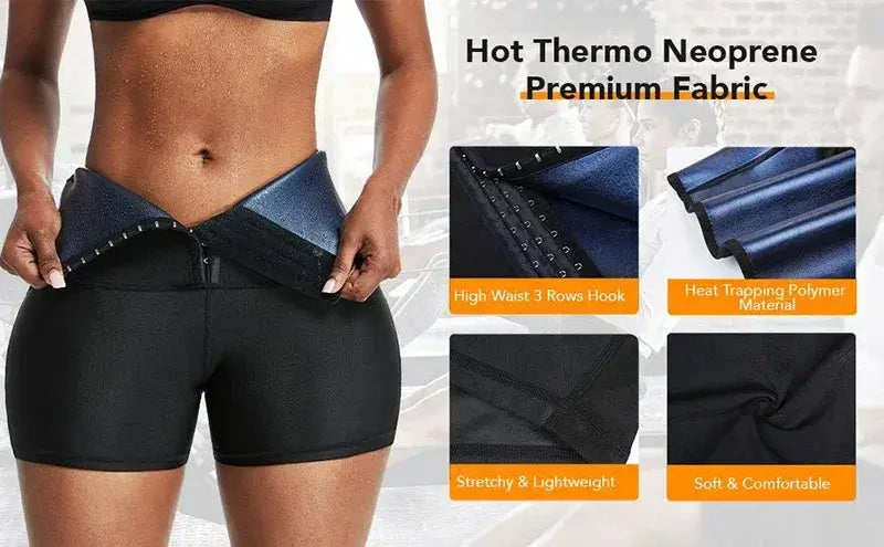 Missmoly Sauna Shorts For Weight Loss And Tummy Control