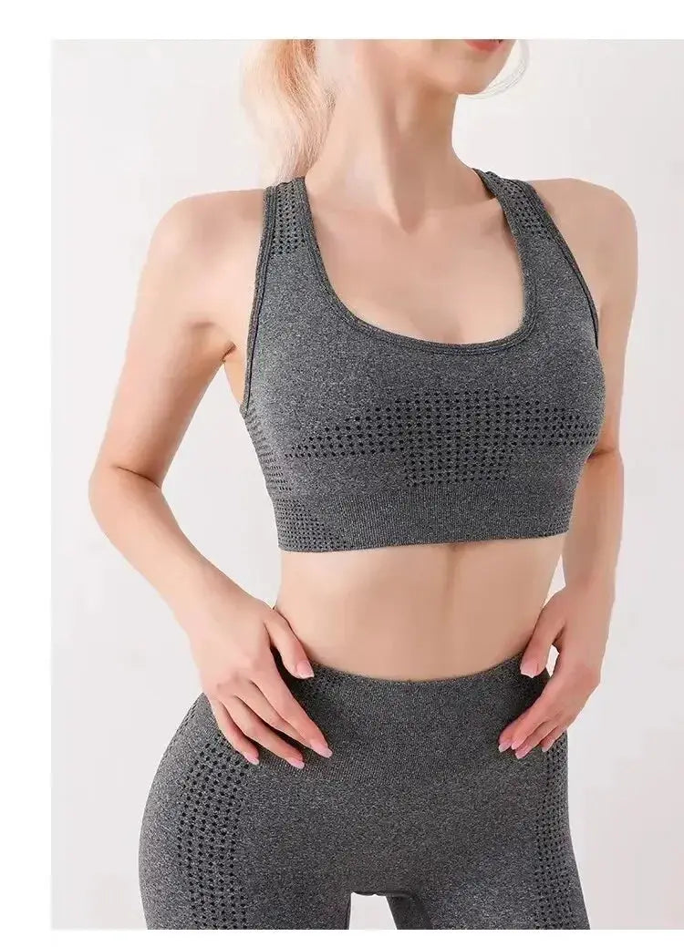Elevate Your Workout Women's High Waist Tank Shorts Set